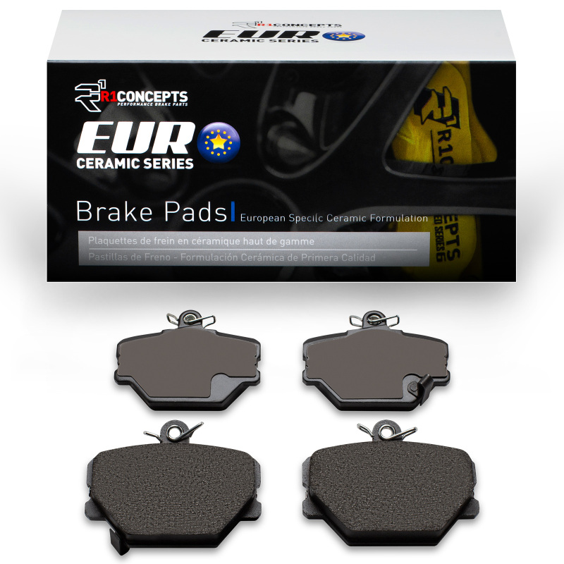 Smart Fortwo Brake Pads - Front - R1 Concepts - Euro Ceramic - `05-`16